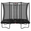 Berg Ultim Favorit Regular 280 Trampoline + Safety Net Comfort - Black -Babyproducten Winkel berg ultim favorit regular 280 trampoline safety net comfort black