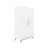2-Deurskast Fenna - Wit -Babyproducten Winkel bopita 2 deurskast fenna wit