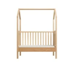 My First House Bedbank 60x120 - Naturel -Babyproducten Winkel bopita my first house bedbank 60x120 naturel 2