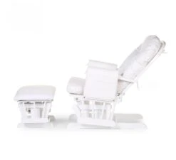Childhome Gliding Chair Rond Beuk - Wit + Voetenbank 5 Childhome Gliding Chair Rond Beuk - Wit + Voetenbank -Babyproducten Winkel childhome gliding chair rond beuk wit voetenbank 1