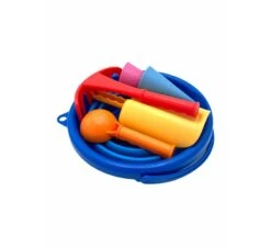 Zandspeelset - Strandset 7 Delig - Blauw -Babyproducten Winkel compact toys zandspeelset strandset 7 delig blauw 3