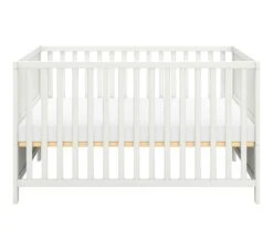 Ledikant Luna Effen 70x140 - White 13 Ledikant Luna Effen 70x140 - White -Babyproducten Winkel flexa ledikant luna effen 70x140 white 1