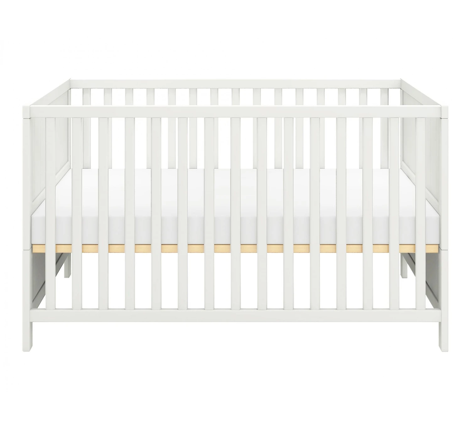 Ledikant Luna Groeven 70x140 - White 4 Ledikant Luna Groeven 70x140 - White - Afbeelding 2