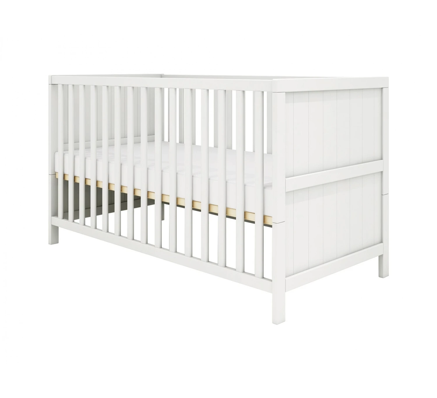 Ledikant Luna Groeven 70x140 - White 3 Ledikant Luna Groeven 70x140 - White