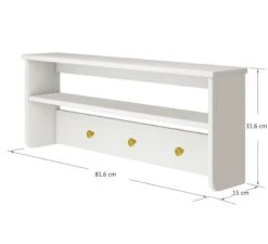 Wandrek Luna - White -Babyproducten Winkel flexa wandrek luna white 3