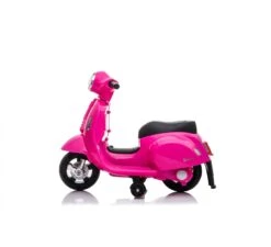 Loopauto Vespa Scooter Elektrisch - Roze -Babyproducten Winkel happy baby loopauto vespa scooter elektrisch roze 2