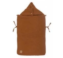 Jollein Voetenzak 3/5 Punt Basic Knit - Caramel -Babyproducten Winkel jollein voetenzak 3 5 punt basic knit caramel 3