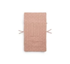 Jollein Voetenzak Groep 0+ Spring Knit - Rosewood -Babyproducten Winkel jollein voetenzak groep 0 spring knit rosewood 4