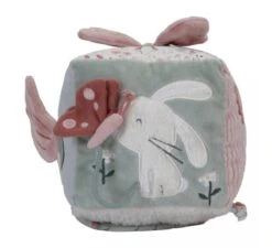 Little Dutch Activiteitenkubus Soft Flowers & Butterflies -Babyproducten Winkel little dutch activiteitenkubus soft flowers butterflies 2