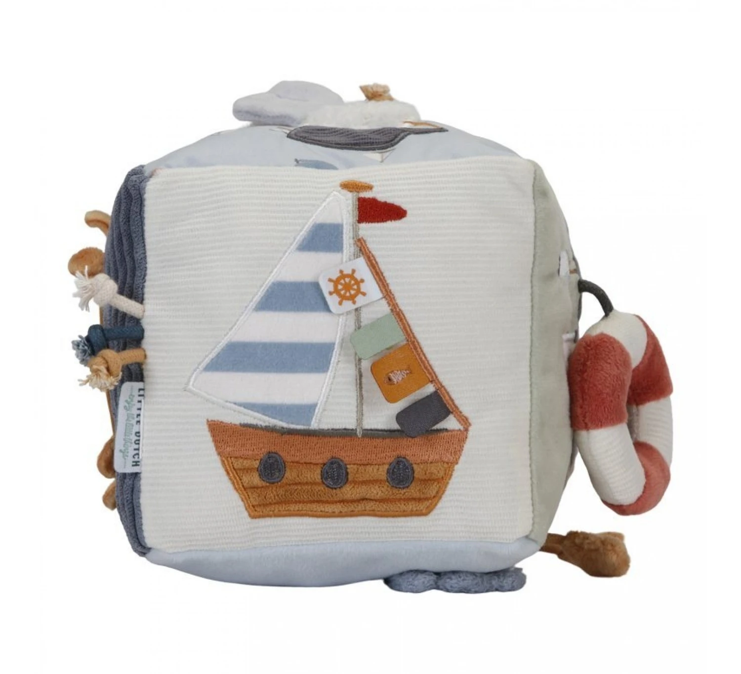 Little Dutch Activiteitenkubus Soft Sailors Bay 3 Little Dutch Activiteitenkubus Soft Sailors Bay