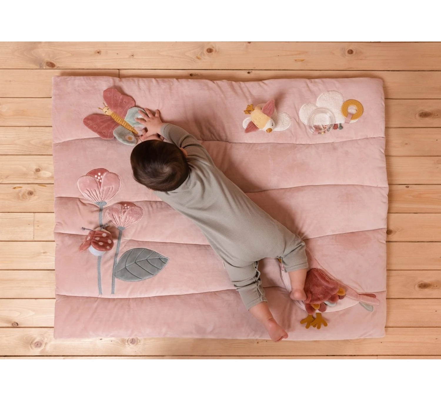 Little Dutch Boxkleed Flowers & Butterflies 4 Little Dutch Boxkleed Flowers & Butterflies - Afbeelding 2