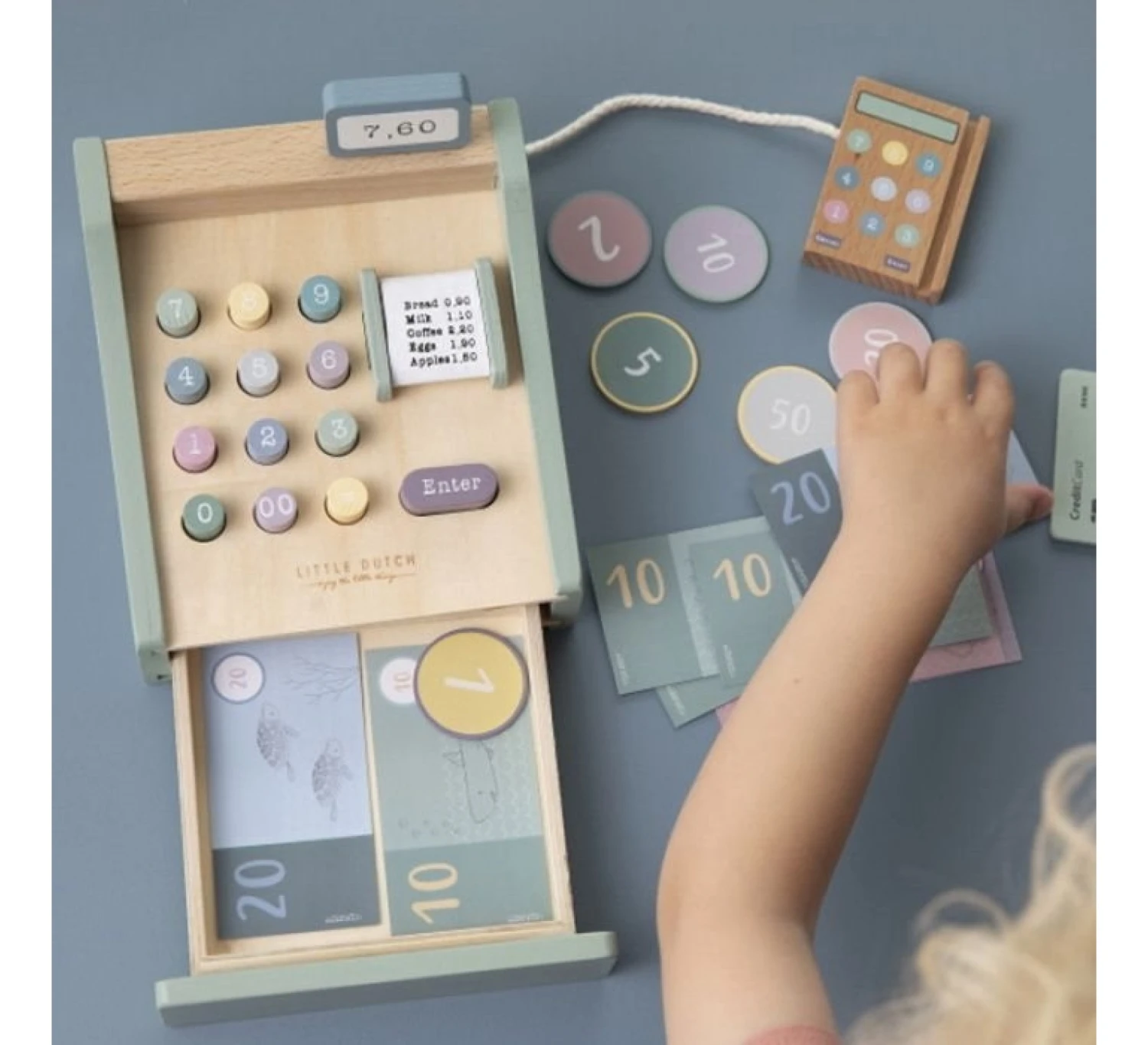 Little Dutch Kassa - FSC 8 Little Dutch Kassa - FSC - Afbeelding 6