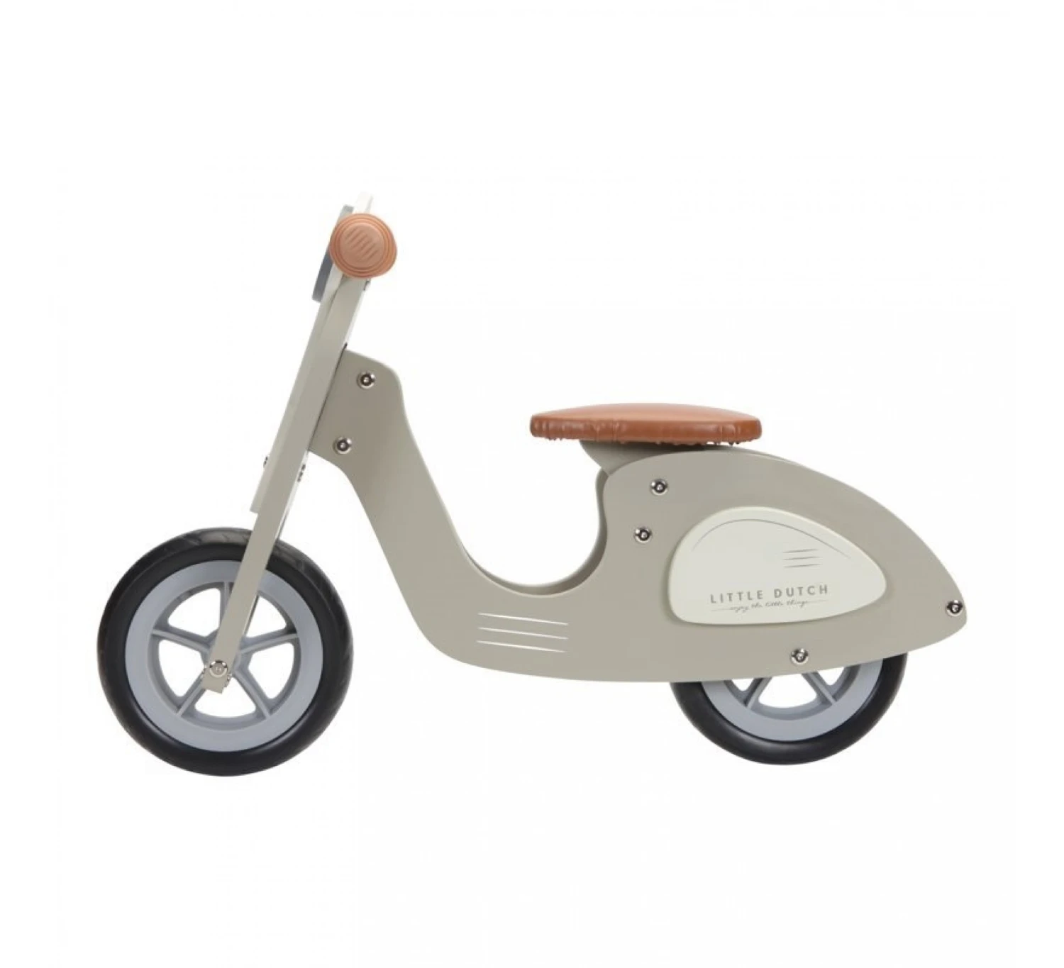 Little Dutch Loopscooter - Olive 3 Little Dutch Loopscooter - Olive