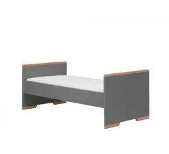 Snap Ledikant 70x140cm - Dark Grey -Babyproducten Winkel pinio snap ledikant 70x140cm dark grey 2