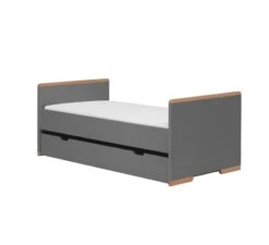 Snap Ledikantlade 70x140cm - Dark Grey -Babyproducten Winkel pinio snap ledikantlade 70x140cm dark grey 1