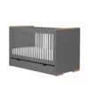 Snap Ledikantlade 70x140cm - Dark Grey -Babyproducten Winkel pinio snap ledikantlade 70x140cm dark grey