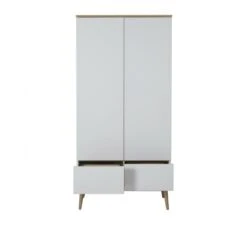 2-Deurskast Flow - White -Babyproducten Winkel quax 2 deurskast flow white 2