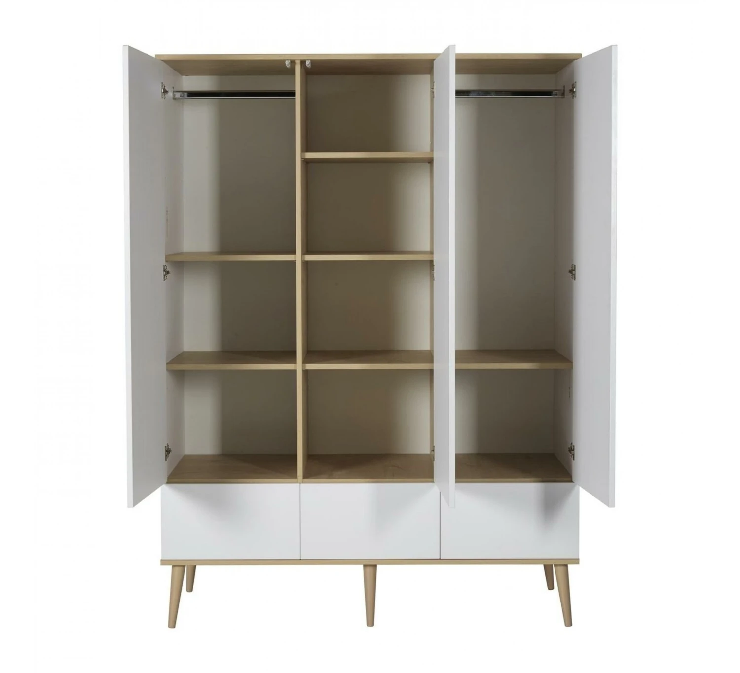 3-Deurskast Flow - White 4 3-Deurskast Flow - White - Afbeelding 2