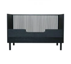 Hai No Ki - Bed 140x70 Black Ash 9 Hai No Ki - Bed 140x70 Black Ash -Babyproducten Winkel quax hai no ki bed 140x70 black ash 2