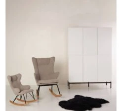 Rocking Adult Chair De Luxe Schommelstoel - Black -Babyproducten Winkel quax rocking adult chair de luxe schommelstoel black 3