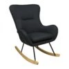 Rocking Chair Adult Basic - Black -Babyproducten Winkel quax rocking chair adult basic black