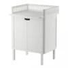 Sebra Commode 2-Deurs - Classic White -Babyproducten Winkel sebra commode 2 deurs classic white