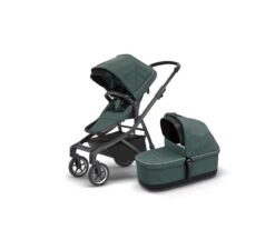 Babyproducten Winkel 18 Thule Sleek Kinderwagen Complete Set - Mallard On Black