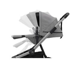 Thule Sleek Kinderwagen - Grey Melange -Babyproducten Winkel thule sleek kinderwagen grey melange 1