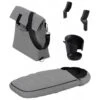 Thule Sleek Launch Pack - Grey Melange -Babyproducten Winkel thule sleek launch pack grey melange