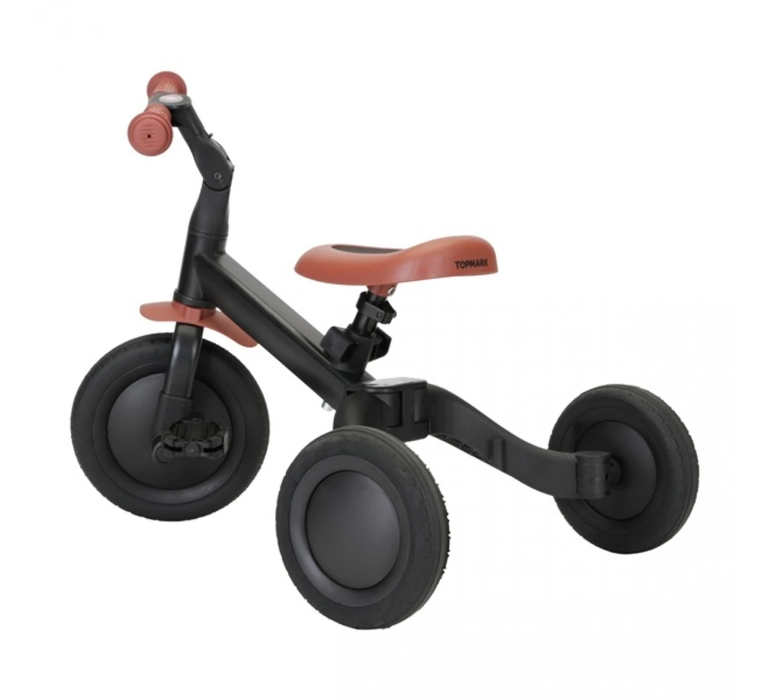 4-in-1 Driewieler Kaya - Zwart 4 4-in-1 Driewieler Kaya - Zwart - Afbeelding 2