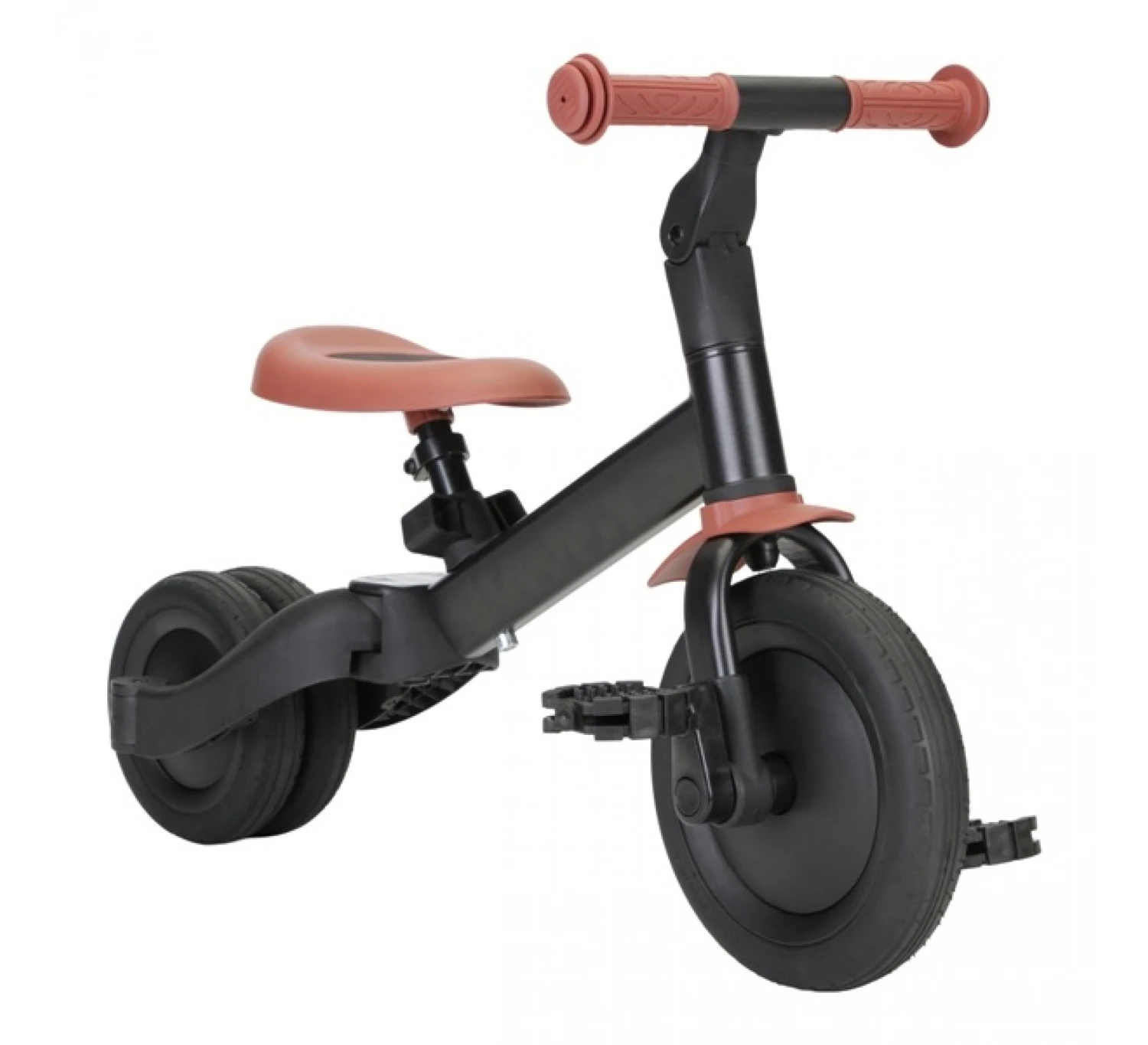 4-in-1 Driewieler Kaya - Zwart 7 4-in-1 Driewieler Kaya - Zwart - Afbeelding 5